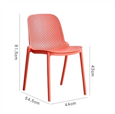 كرسي بولي بروبيلين قابل للتكديس